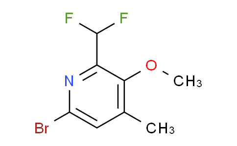 AM38425 | 1806908-75-7 | 6-Bromo-2-(difluoromethyl)-3-methoxy-4-methylpyridine