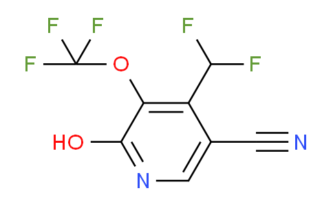 AM38430 | 1804474-44-9 | 5-Cyano-4-(difluoromethyl)-2-hydroxy-3-(trifluoromethoxy)pyridine