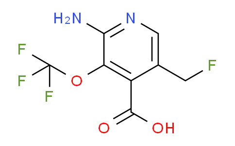 AM38433 | 1804539-80-7 | 2-Amino-5-(fluoromethyl)-3-(trifluoromethoxy)pyridine-4-carboxylic acid