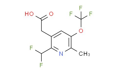 AM38455 | 1361791-62-9 | 2-(Difluoromethyl)-6-methyl-5-(trifluoromethoxy)pyridine-3-acetic acid