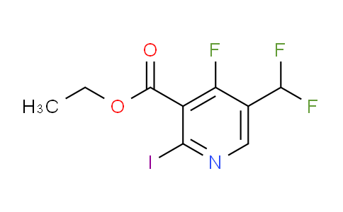 AM38458 | 1805191-26-7 | Ethyl 5-(difluoromethyl)-4-fluoro-2-iodopyridine-3-carboxylate