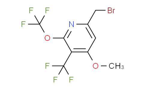 AM38461 | 1804629-94-4 | 6-(Bromomethyl)-4-methoxy-2-(trifluoromethoxy)-3-(trifluoromethyl)pyridine