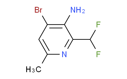 AM38463 | 1806810-46-7 | 3-Amino-4-bromo-2-(difluoromethyl)-6-methylpyridine