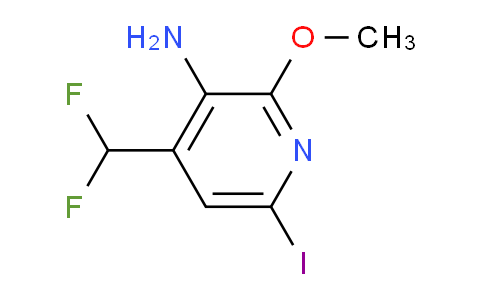 AM38466 | 1804516-04-8 | 3-Amino-4-(difluoromethyl)-6-iodo-2-methoxypyridine