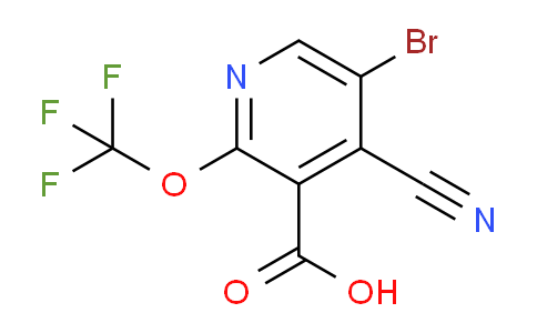 AM38470 | 1804558-84-6 | 5-Bromo-4-cyano-2-(trifluoromethoxy)pyridine-3-carboxylic acid