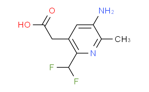 AM38471 | 1805994-05-1 | 3-Amino-6-(difluoromethyl)-2-methylpyridine-5-acetic acid