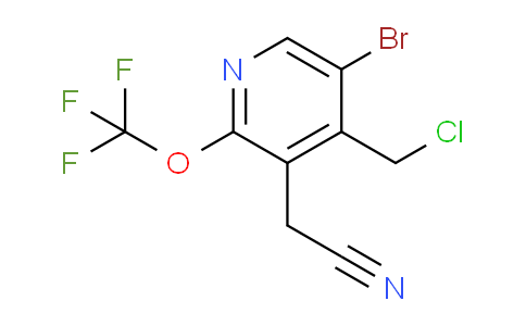 AM38474 | 1803614-49-4 | 5-Bromo-4-(chloromethyl)-2-(trifluoromethoxy)pyridine-3-acetonitrile