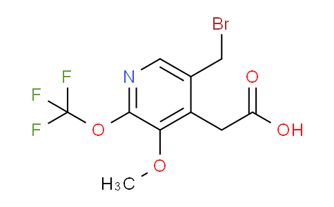AM38486 | 1806748-38-8 | 5-(Bromomethyl)-3-methoxy-2-(trifluoromethoxy)pyridine-4-acetic acid