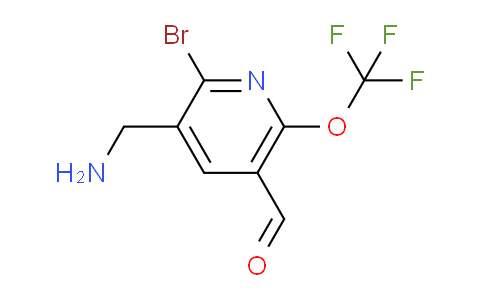 AM38489 | 1804396-91-5 | 3-(Aminomethyl)-2-bromo-6-(trifluoromethoxy)pyridine-5-carboxaldehyde