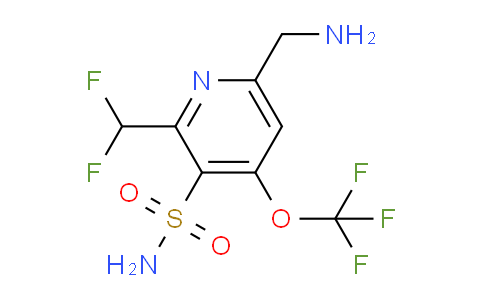 AM38490 | 1804003-87-9 | 6-(Aminomethyl)-2-(difluoromethyl)-4-(trifluoromethoxy)pyridine-3-sulfonamide