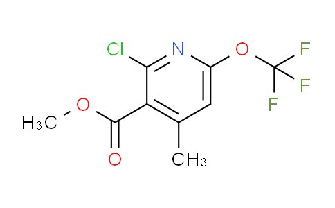 Methyl 2-chloro-4-methyl-6-(trifluoromethoxy)pyridine-3-carboxylate