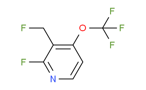 2-Fluoro-3-(fluoromethyl)-4-(trifluoromethoxy)pyridine