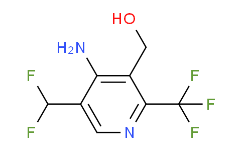4-Amino-5-(difluoromethyl)-2-(trifluoromethyl)pyridine-3-methanol