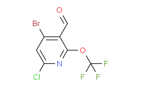 AM38501 | 1803616-37-6 | 4-Bromo-6-chloro-2-(trifluoromethoxy)pyridine-3-carboxaldehyde