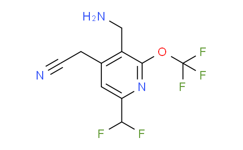 AM38502 | 1804434-68-1 | 3-(Aminomethyl)-6-(difluoromethyl)-2-(trifluoromethoxy)pyridine-4-acetonitrile
