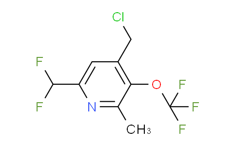 AM38512 | 1361817-01-7 | 4-(Chloromethyl)-6-(difluoromethyl)-2-methyl-3-(trifluoromethoxy)pyridine