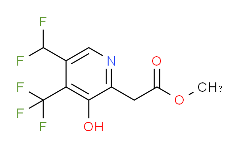 AM38516 | 1806948-26-4 | Methyl 5-(difluoromethyl)-3-hydroxy-4-(trifluoromethyl)pyridine-2-acetate