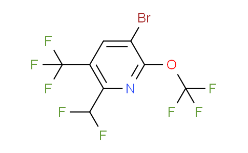 AM38519 | 1803679-85-7 | 3-Bromo-6-(difluoromethyl)-2-(trifluoromethoxy)-5-(trifluoromethyl)pyridine