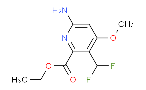 AM38525 | 1805142-32-8 | Ethyl 6-amino-3-(difluoromethyl)-4-methoxypyridine-2-carboxylate