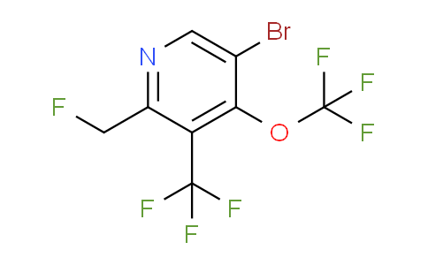 AM38529 | 1803928-01-9 | 5-Bromo-2-(fluoromethyl)-4-(trifluoromethoxy)-3-(trifluoromethyl)pyridine