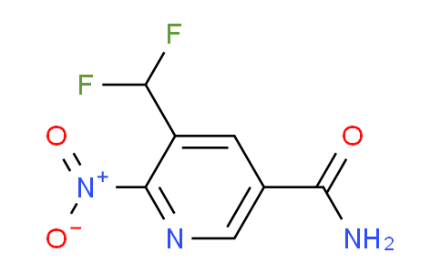 AM38530 | 1805316-84-0 | 3-(Difluoromethyl)-2-nitropyridine-5-carboxamide