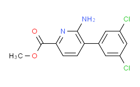AM38536 | 1361793-50-1 | Methyl 6-amino-5-(3,5-dichlorophenyl)picolinate