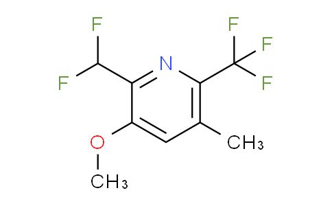 2-(Difluoromethyl)-3-methoxy-5-methyl-6-(trifluoromethyl)pyridine