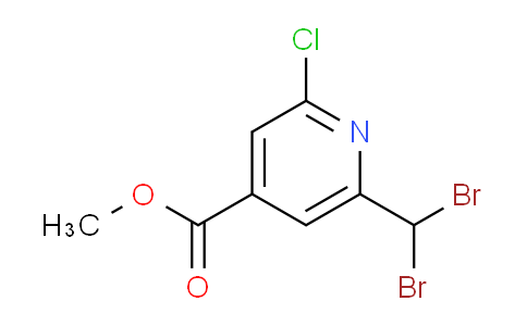 Methyl 2-chloro-6-(dibromomethyl)isonicotinate