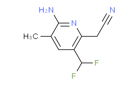AM38550 | 1806888-31-2 | 2-Amino-5-(difluoromethyl)-3-methylpyridine-6-acetonitrile