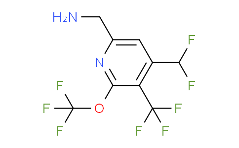 AM38551 | 1804886-92-7 | 6-(Aminomethyl)-4-(difluoromethyl)-2-(trifluoromethoxy)-3-(trifluoromethyl)pyridine