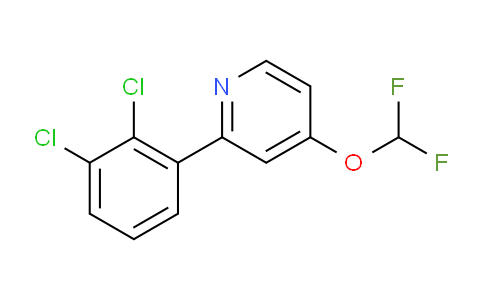 AM38553 | 1361756-62-8 | 2-(2,3-Dichlorophenyl)-4-(difluoromethoxy)pyridine