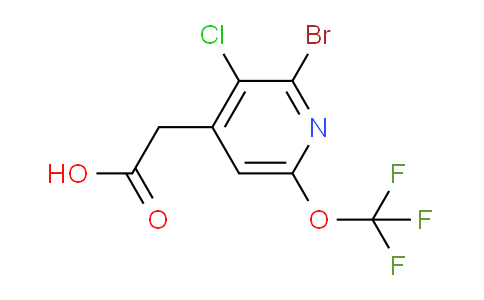 AM38561 | 1804385-76-9 | 2-Bromo-3-chloro-6-(trifluoromethoxy)pyridine-4-acetic acid