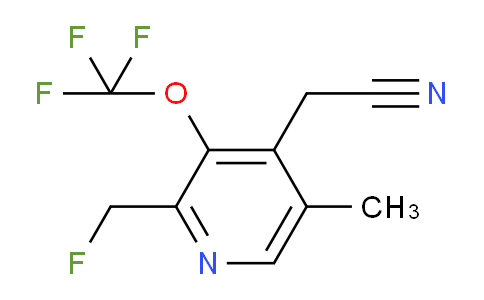 AM38564 | 1361771-82-5 | 2-(Fluoromethyl)-5-methyl-3-(trifluoromethoxy)pyridine-4-acetonitrile