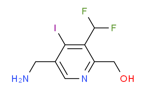 AM38567 | 1805264-27-0 | 5-(Aminomethyl)-3-(difluoromethyl)-4-iodopyridine-2-methanol