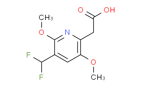 AM38568 | 1804695-92-8 | 3-(Difluoromethyl)-2,5-dimethoxypyridine-6-acetic acid