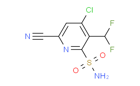 AM38582 | 1805389-62-1 | 4-Chloro-6-cyano-3-(difluoromethyl)pyridine-2-sulfonamide