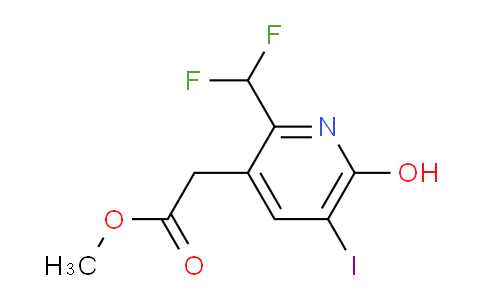 AM38585 | 1806939-48-9 | Methyl 2-(difluoromethyl)-6-hydroxy-5-iodopyridine-3-acetate