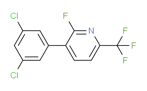 AM38593 | 1361474-16-9 | 3-(3,5-Dichlorophenyl)-2-fluoro-6-(trifluoromethyl)pyridine