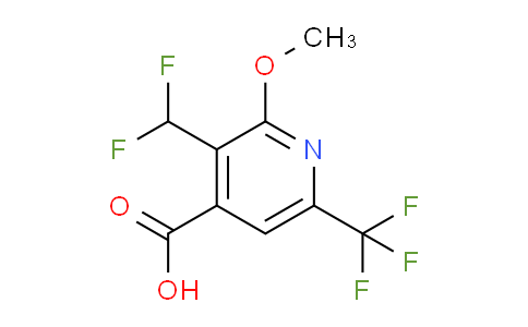 AM38597 | 1806957-19-6 | 3-(Difluoromethyl)-2-methoxy-6-(trifluoromethyl)pyridine-4-carboxylic acid