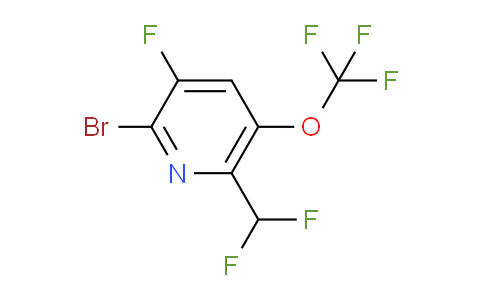 AM38603 | 1804599-63-0 | 2-Bromo-6-(difluoromethyl)-3-fluoro-5-(trifluoromethoxy)pyridine