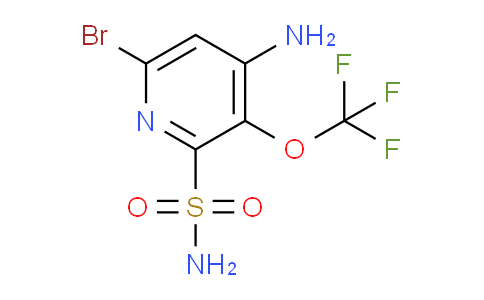 AM38609 | 1804586-89-7 | 4-Amino-6-bromo-3-(trifluoromethoxy)pyridine-2-sulfonamide