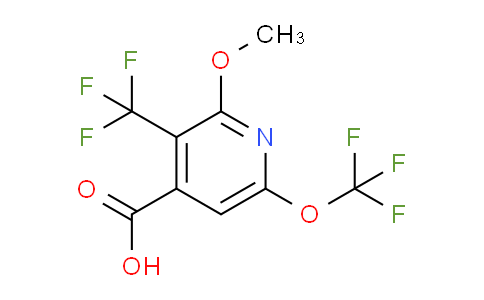 2-Methoxy-6-(trifluoromethoxy)-3-(trifluoromethyl)pyridine-4-carboxylic acid