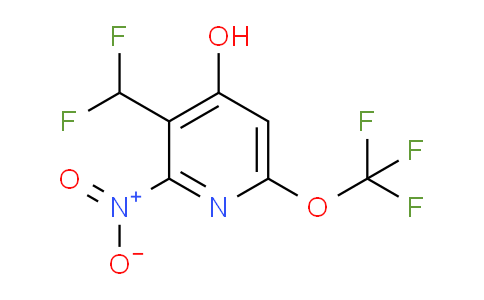 AM38637 | 1804438-35-4 | 3-(Difluoromethyl)-4-hydroxy-2-nitro-6-(trifluoromethoxy)pyridine