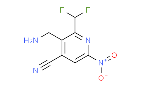 AM38648 | 1805428-80-1 | 3-(Aminomethyl)-4-cyano-2-(difluoromethyl)-6-nitropyridine