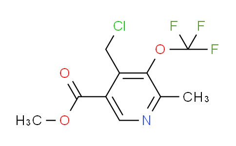 AM38650 | 1361710-42-0 | Methyl 4-(chloromethyl)-2-methyl-3-(trifluoromethoxy)pyridine-5-carboxylate