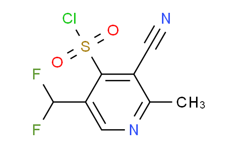 AM38652 | 1805185-97-0 | 3-Cyano-5-(difluoromethyl)-2-methylpyridine-4-sulfonyl chloride