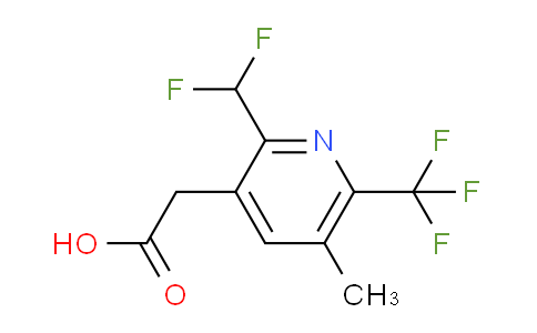 AM38653 | 1361783-14-3 | 2-(Difluoromethyl)-5-methyl-6-(trifluoromethyl)pyridine-3-acetic acid