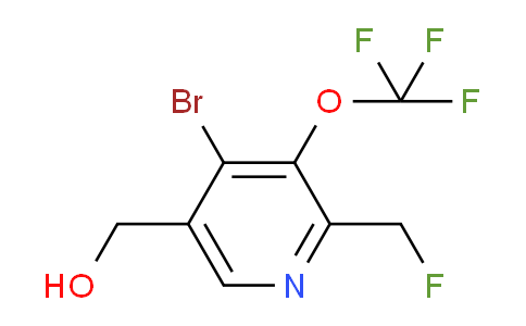 AM38654 | 1803919-02-9 | 4-Bromo-2-(fluoromethyl)-3-(trifluoromethoxy)pyridine-5-methanol