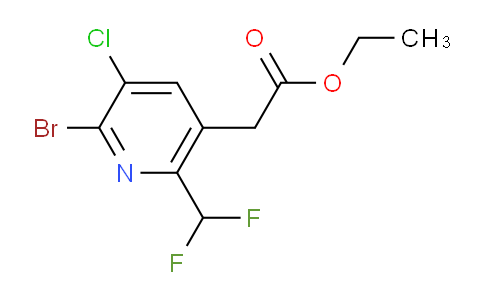 AM38655 | 1805398-03-1 | Ethyl 2-bromo-3-chloro-6-(difluoromethyl)pyridine-5-acetate