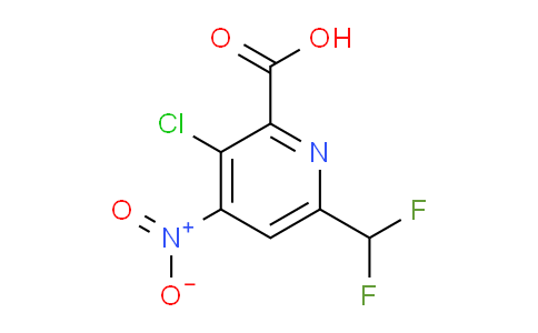 AM38659 | 1807085-58-0 | 3-Chloro-6-(difluoromethyl)-4-nitropyridine-2-carboxylic acid
